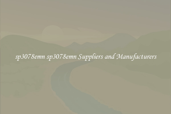 sp3078emn sp3078emn Suppliers and Manufacturers