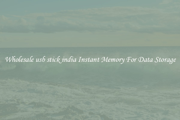 Wholesale usb stick india Instant Memory For Data Storage