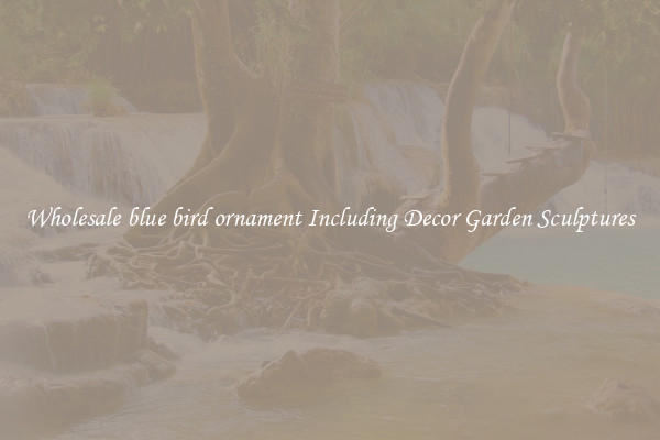 Wholesale blue bird ornament Including Decor Garden Sculptures